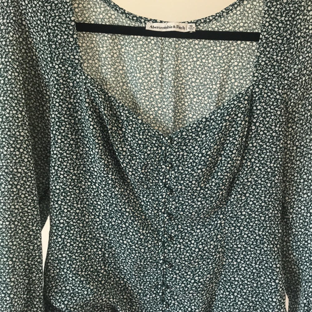 Abercrombie Button Front Blouse - image 5